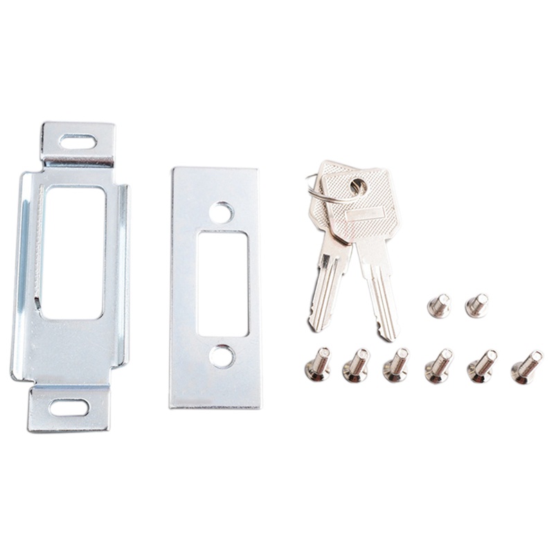 Bộ Khóa Cửa Kép Hình Trụ Bằng Hợp Kim Kẽm Siêu Bền Tiện Dụng