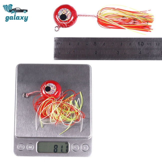 Galaxy Mồi Câu Cá Giả Hình Bạch Tuộc Phát Quang 20g40g60g80g100g120g