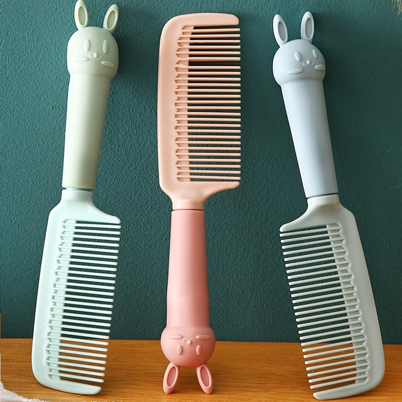 Lược Chải Tóc Dài Chống Tĩnh Điện Thiết Kế Hoạt Hình Dễ Thương Cho Bé Gái