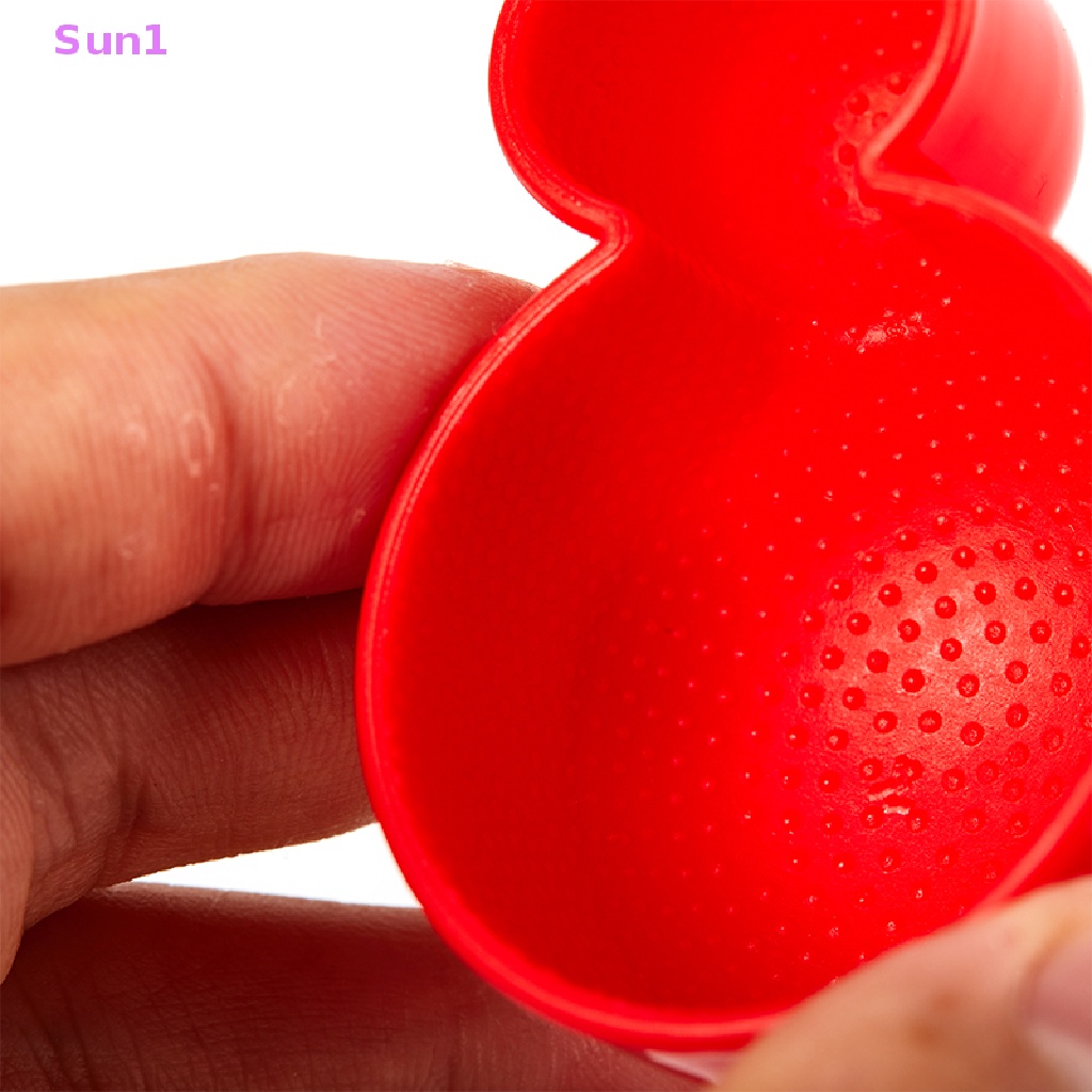 DISNEY Sun1 &gt; Khuôn Làm Cơm Nắm / Bánh Quy Hình Chuột Mickey Hoạt Hình Dễ Thương Tiện Dụng Diy