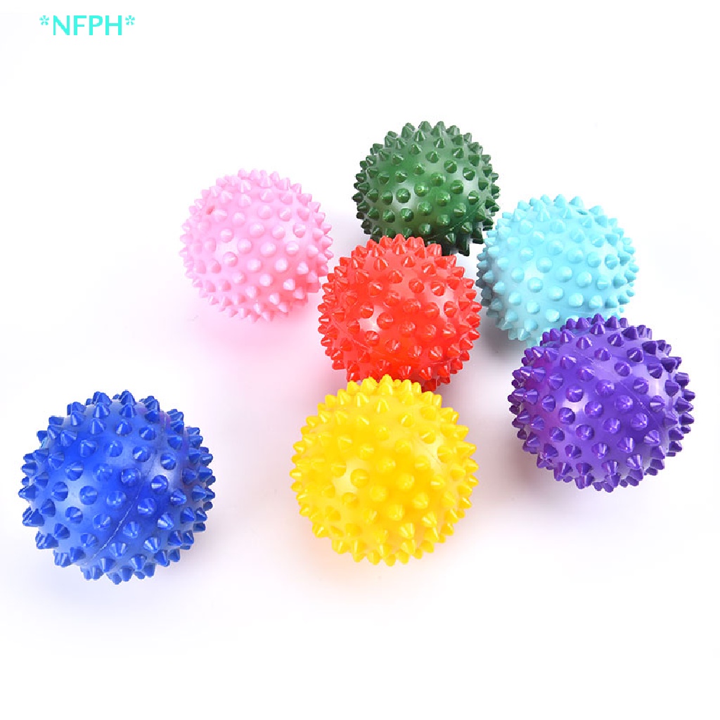 Nfph &gt; Bóng Mát Xa Tay Và Chân Bằng Nhựa PVC Có Gai Hỗ Trợ Luyện Tập Thể Thao Mới