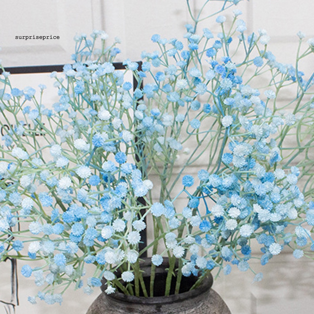 Bó Hoa Gypsophila Nhân Tạo Bằng Nhựa Thân Thiện Với Môi Trường Dùng Cho Văn Phòng