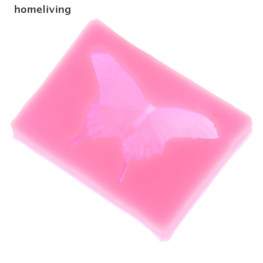 Khuôn Silicone Làm Bánh Kẹo Hình Bướm 3D DIY