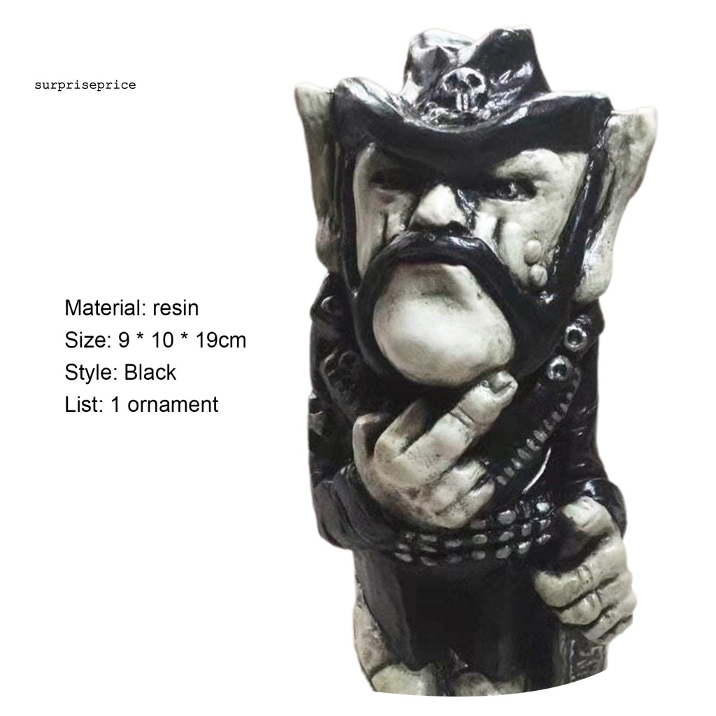 Mô Hình Đầu Lâu Cao Bồi Di Động Trang Trí Sân Vườn