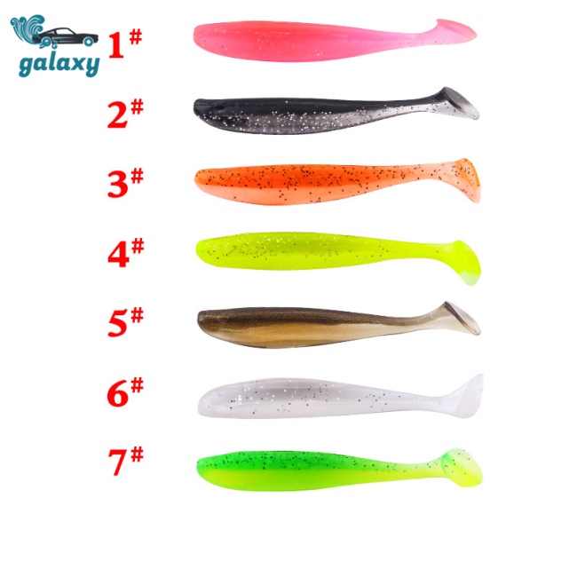 Galaxy Bộ 10 Mồi Câu Cá Hình Chữ T 5.5cm / 1.6g