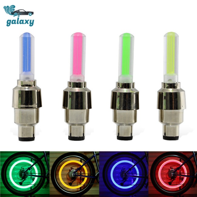 Galaxy Nắp Van Bánh Xe Có Đèn LED Phát Sáng