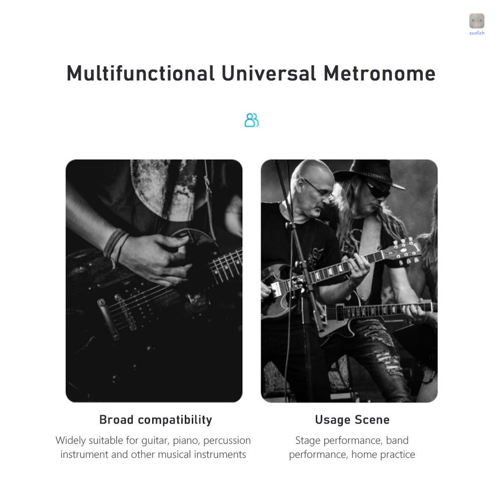 Thiết Bị Rung Metronome Thông Minh Đa Chức Năng Cho Đàn Guitar Violin