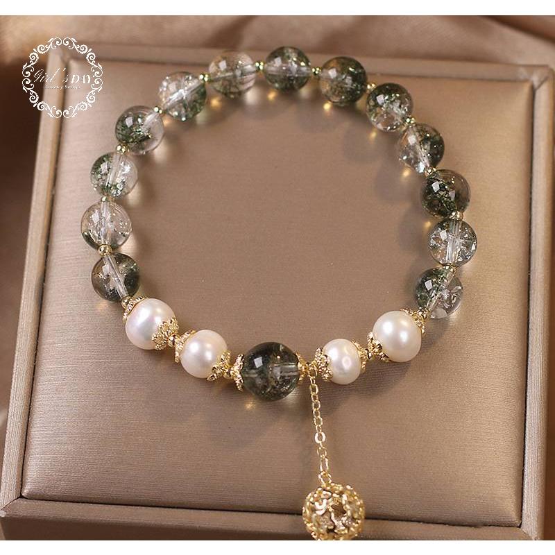 Vòng Tay May Mắn Đính Pha Lê Cao Cấp Thời Trang Dành Cho Nữ