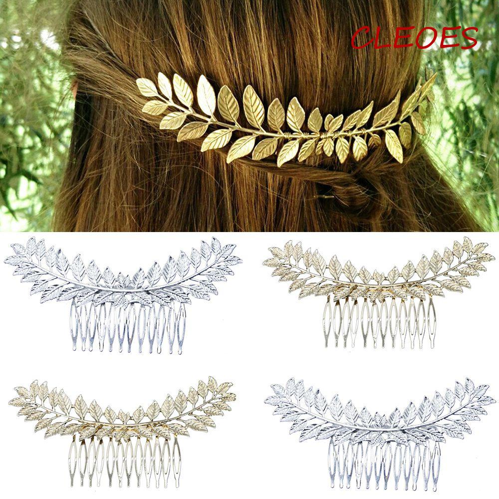 Lược Cài Tóc Hợp Kim Đính Đá Lấp Lánh Cho Cô Dâu