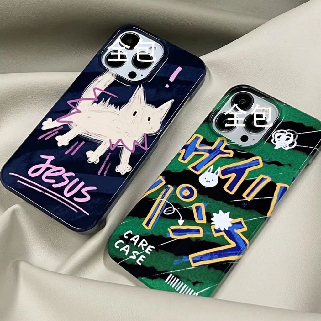 ✅Ốp Điện Thoại Mềm Họa Tiết Mèo Nữ Tính Cho Iphone 13 Pro 14 1211 78P Xsmax A6MW