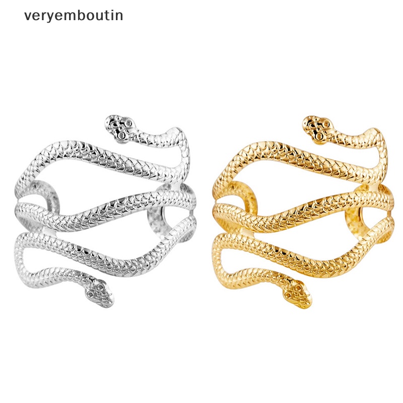 Vòng Đeo Cánh Tay Hình Rắn Mở Điều Chỉnh Được Thời Trang Cho Nữ