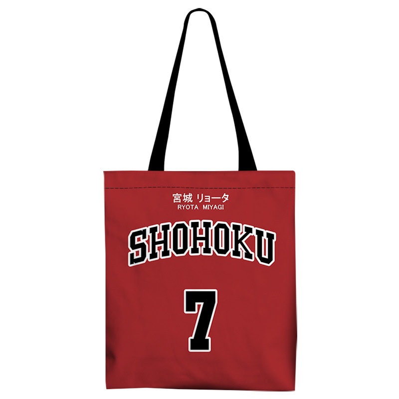 Túi vải Cỡ Lớn In Họa Tiết Anime Slam Dunk