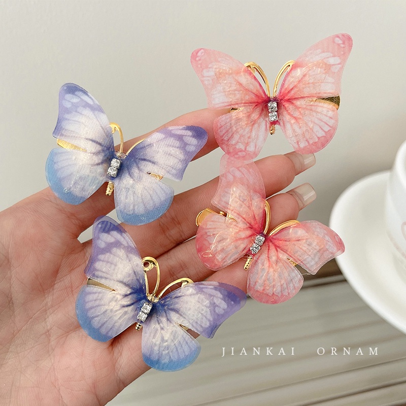 Kẹp Tóc Hình Bướm Xinh Xắn Cho Bé Gái