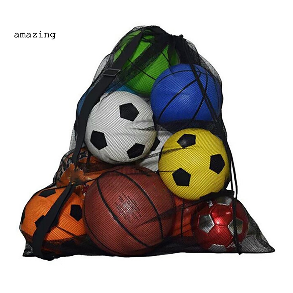 Túi Đựng Bóng Thể Thao Dây Rút Dày Dặn Có Thể Điều Chỉnh Cho Bé