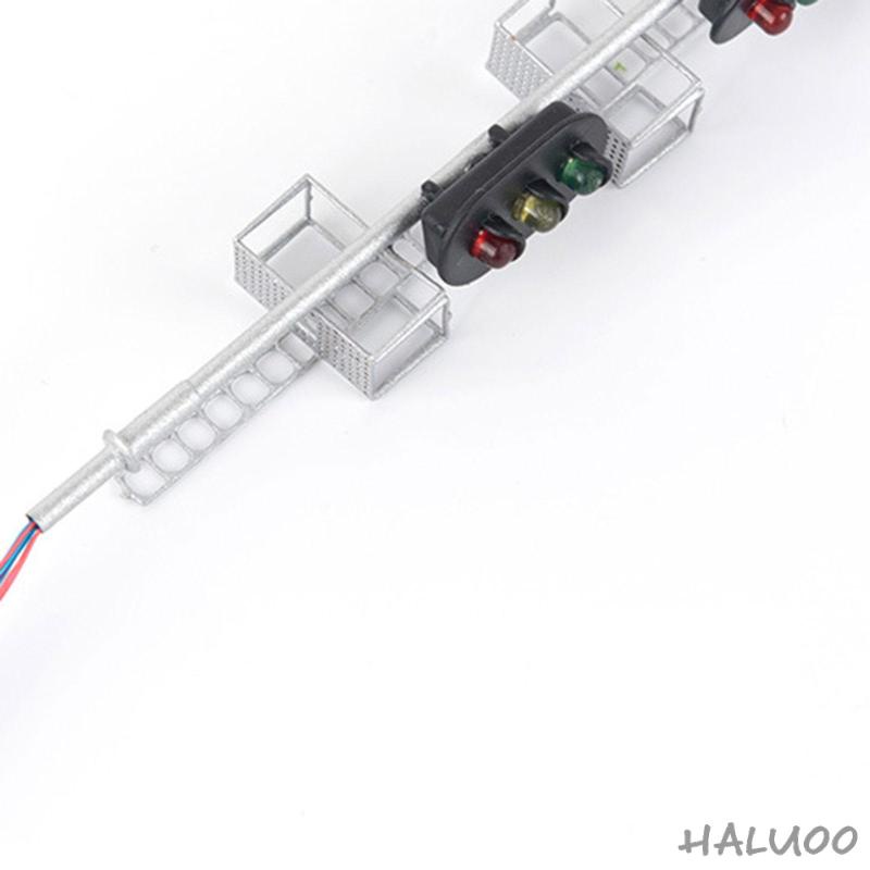 Đèn Tín Hiệu Chéo Đường Phố 1: 87 Cho Mô Hình Tàu Lửa Đường Ray Xe Lửa Diorama