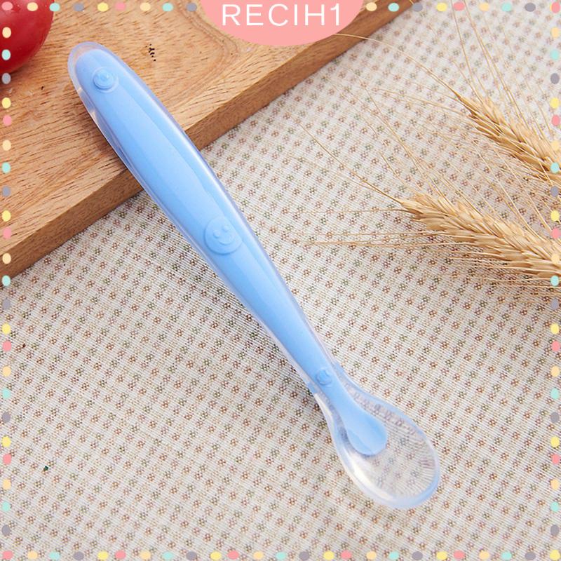 Bộ 5 Muỗng Silicone Cho Bé Tập Ăn