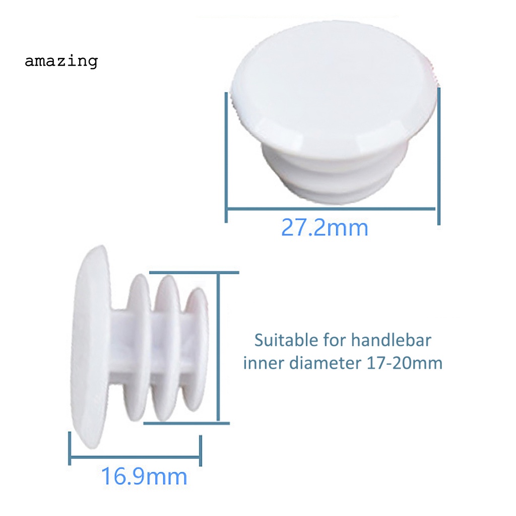 Bộ 2 Nút Cao Su 17-22mm Gắn Tay Lái Xe Đạp Leo Núi