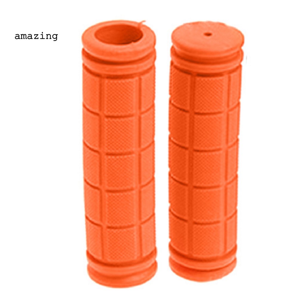 1 Cặp Vỏ Bọc Tay Lái Xe Đạp Bằng Silicone Chống Trượt