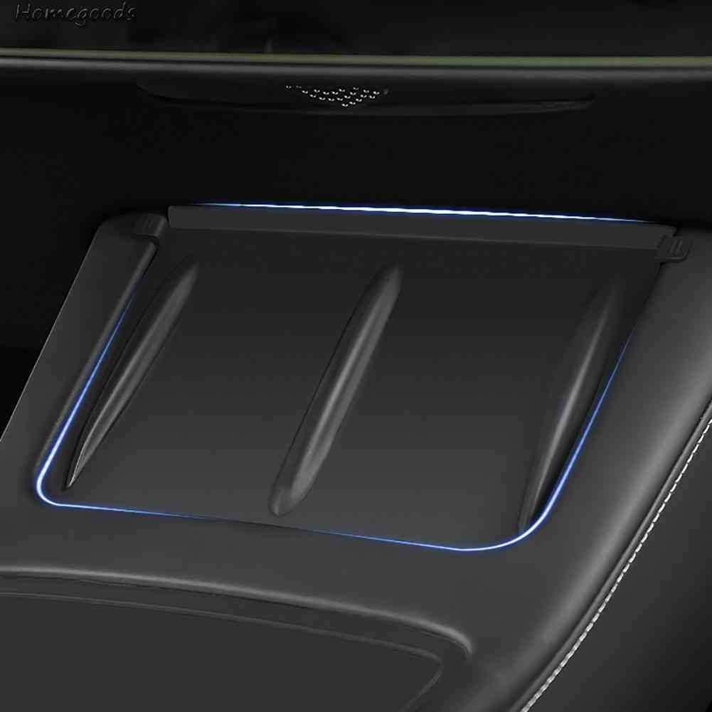 Đệm Đỡ Điện Thoại Bằng Silicon Chống Trượt Cho Tesla Model 3 / Y 2023