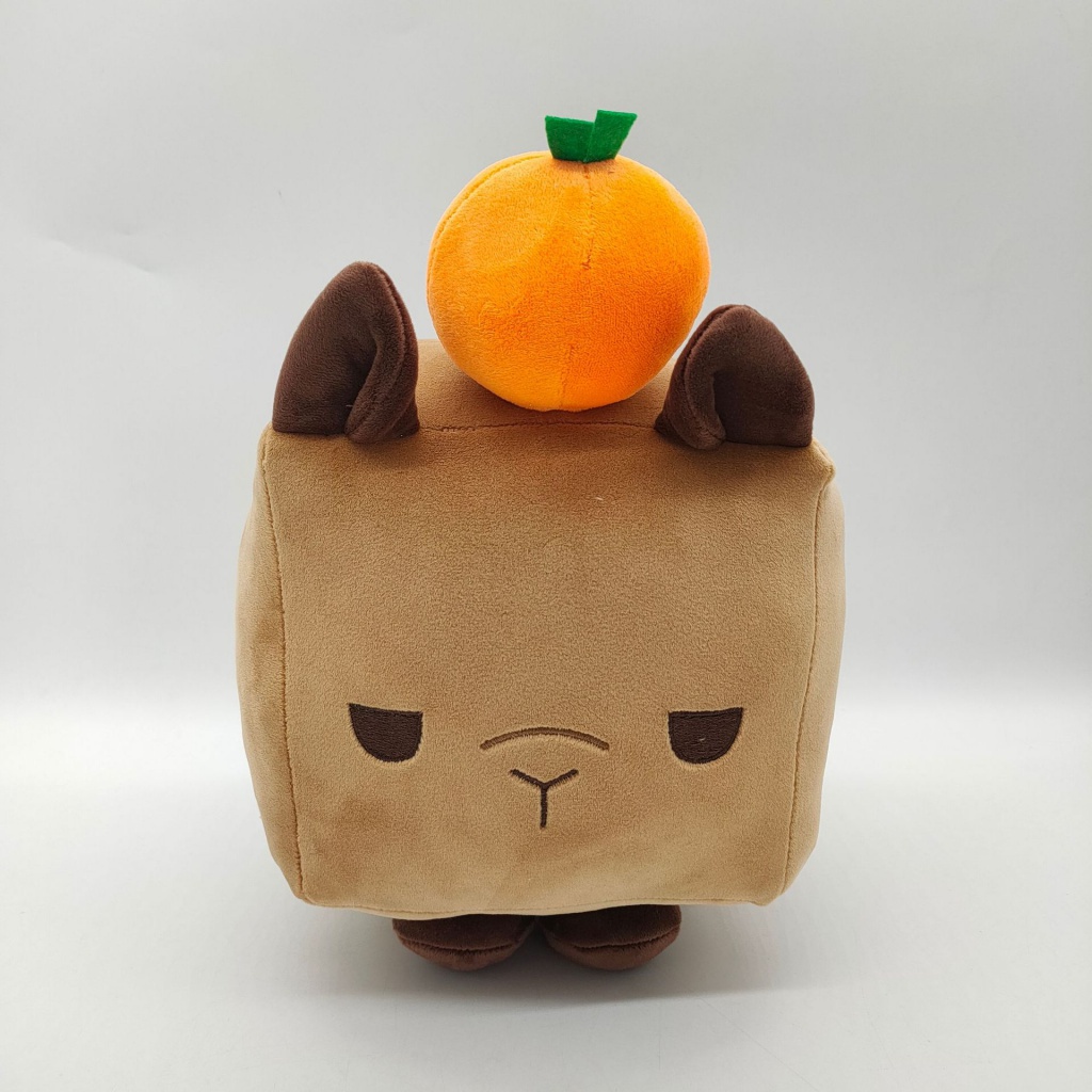 New big games cat plush Square cat doll pet simulator x plush RLTM