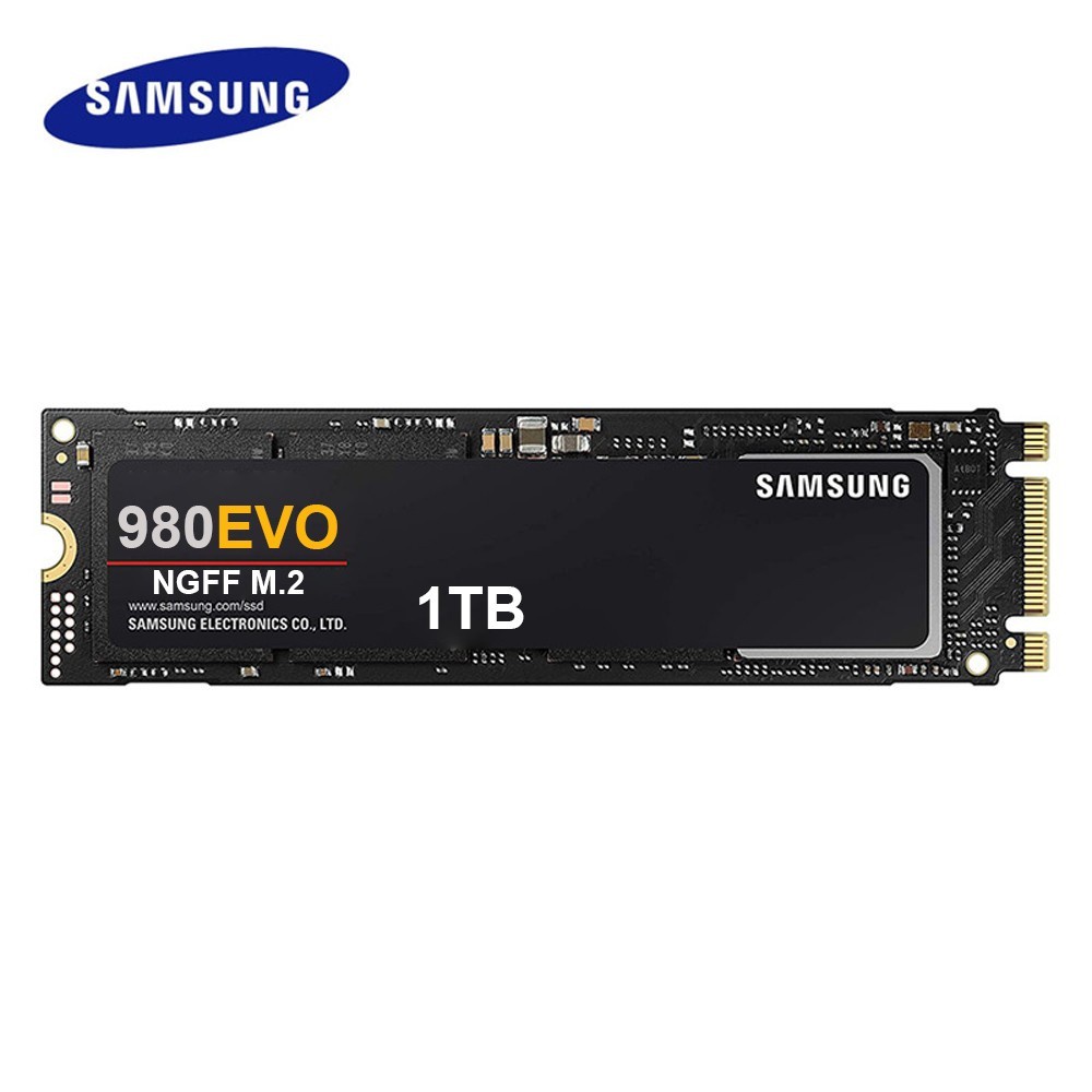 Phụ Kiện Chuyên Dụng Dành Cho Samsung SSD 980 evo NGFF M.. 980 Bộ 2 Linh Kiện Điện Tử SSD M2 2280 TLC Pci-E Gen 3.0 X4 NGFF1.4
