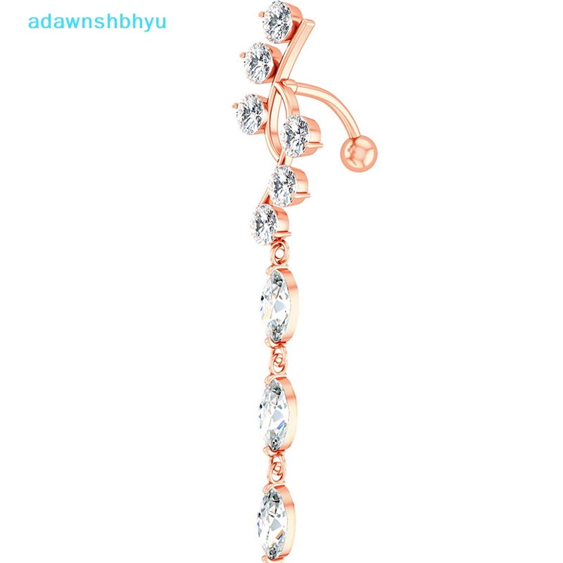 Khuyên Rốn Đính Đá Zircon 14G Quyến Rũ Cho Nữ