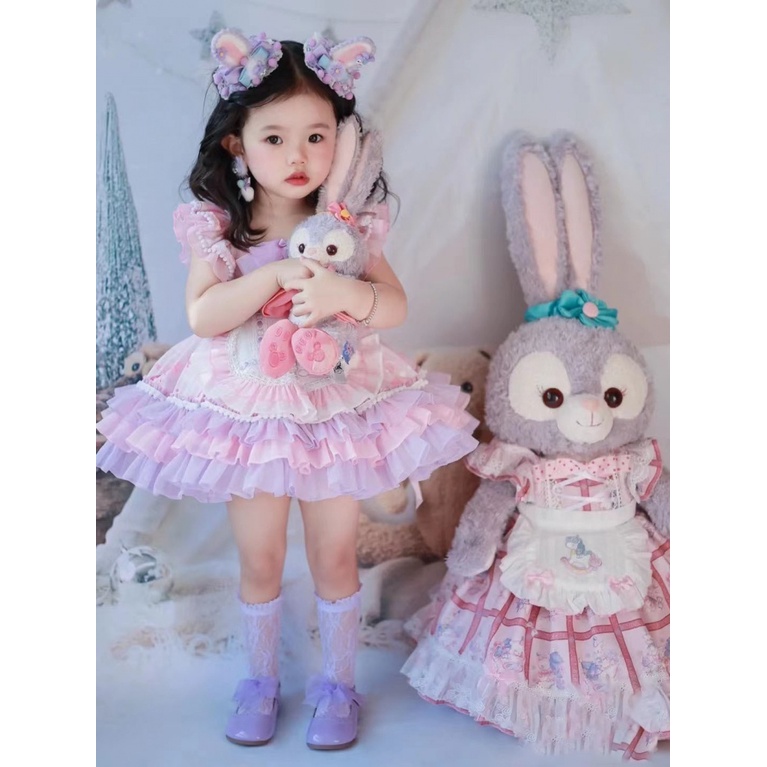 Đầm Công Chúa Lolita Thời Trang Mùa Hè 2023 Cho Bé Gái