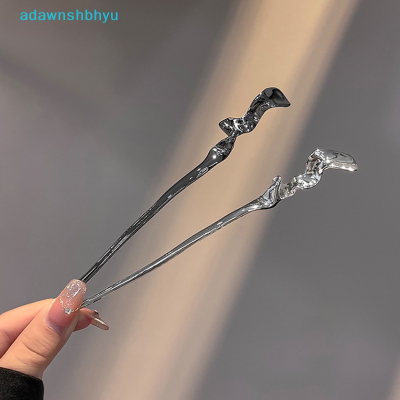 Kẹp Tóc Dạng Xoắn Bằng Kim Loại Đơn Giản Thời Trang