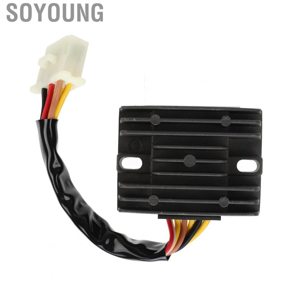 Soyoung Voltage   12V Easy To Install Overcharging Proof Voltage Rectifier Overtemperature Protection  for Motorbike