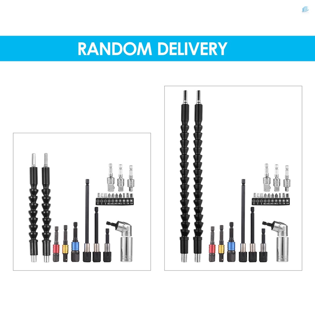 Bộ Dụng Cụ Thanh Nối Dài 23 Món Chuyên Dụng 105 Độ° Mũi Khoan Góc Vuông Chuyên Dụng Chất Lượng Cao