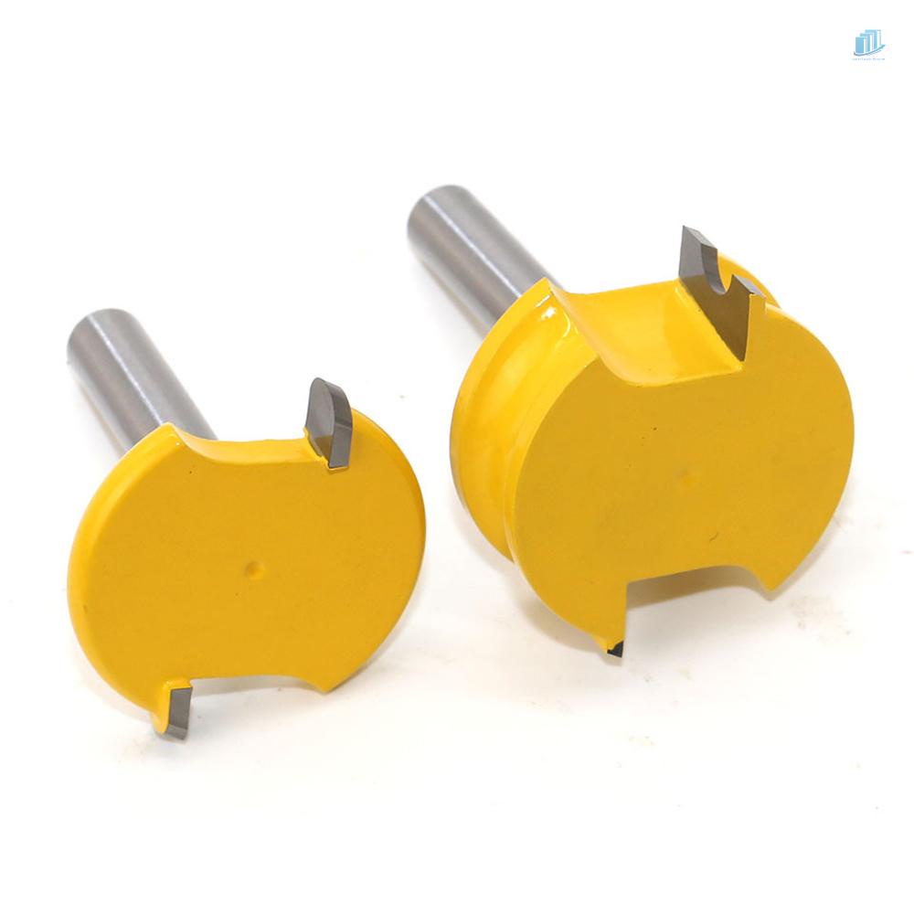 Bộ 2 Mũi Phay Cắt Gỗ Hình Chữ T 1 / 2-inch Chuyên Dụng