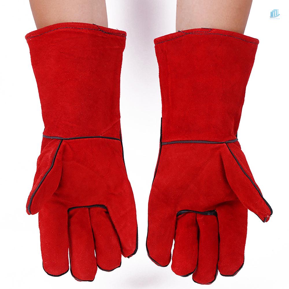 Găng Tay Hàn Cách Nhiệt Bằng Da s2mwvn Tiện Dụng Cho Cắm Trại Dã Ngoại