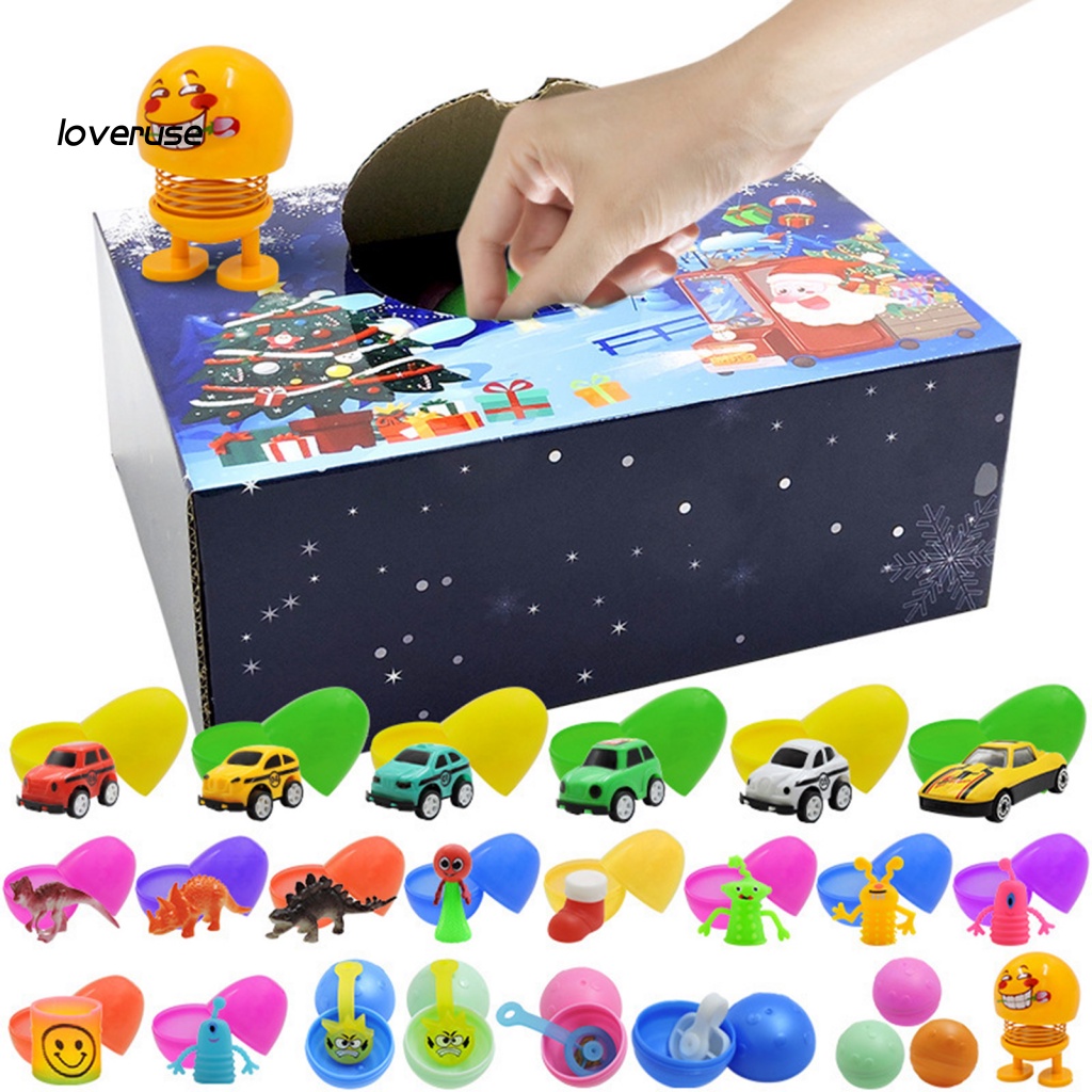 1 Bộ Đồ Chơi Bóp Nén Giảm Căng Thẳng Chủ Đề Giáng Sinh