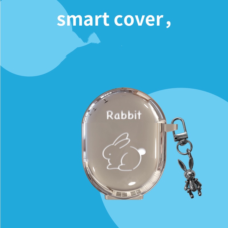 Vỏ Bảo Vệ Hộp Sạc Tai Nghe Redmi buds4 Bằng TPU Mềm Mạ Điện + Dây Đeo Chống Sốc Đơn Giản