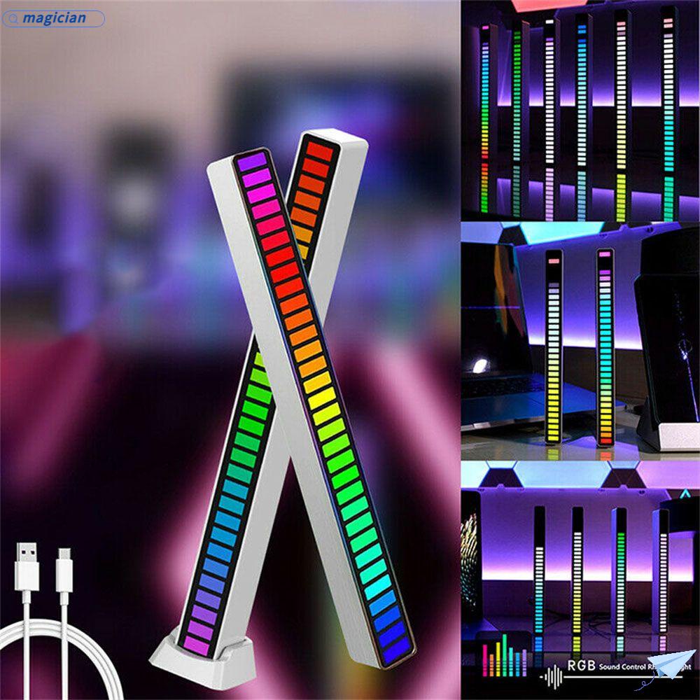 Đèn Nền Cảm Biến Âm Thanh RGB Trang Trí Xe Hơi