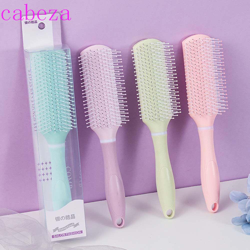 Lược Chải Tóc Răng Thưa Mát Xa Da Đầu Màu Sắc Ngẫu Nhiên