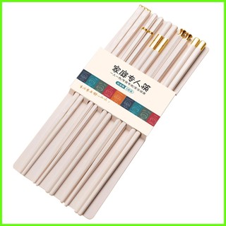 Bộ 5 đôi đũa sợi thủy tinh chống trượt phong cách nhật bản