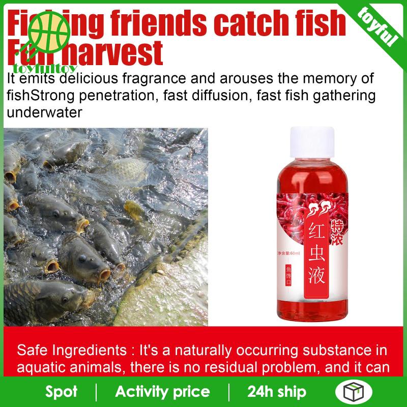 Đồ Chơi Hình Sâu Bướm Đỏ Đậm Đặc Có Hương Thơm Cho Mèo / Cá / Trout Crucian