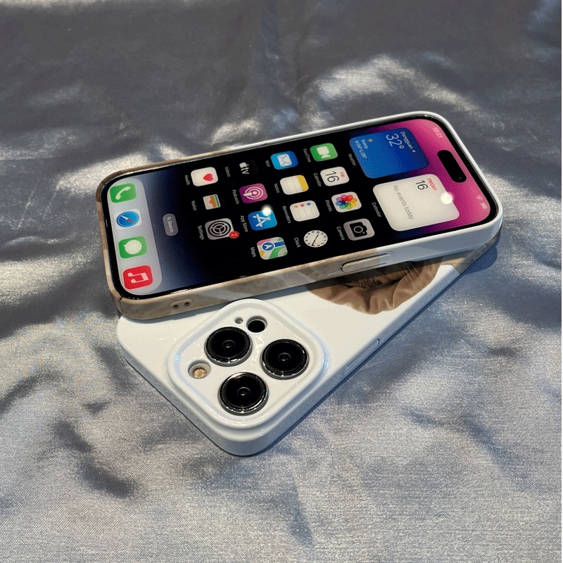 Ốp Điện Thoại Họa Tiết Mèo Con Hoạt Hình Sáng Tạo Vui Nhộn Cho Iphone 8p 14Pro 1311 7 max Cbf