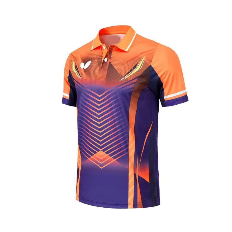 Áo Thun Bóng Bàn Khô Thoáng Nhanh Thời Trang Mùa Hè Mới Cho Nam Và Nữ 6079