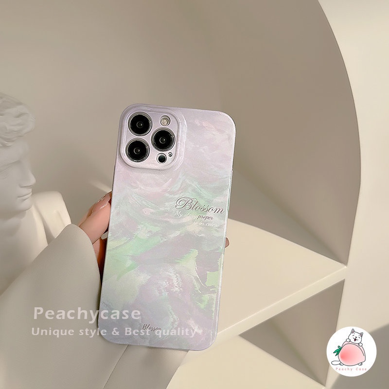 Ốp Điện Thoại PC Cứng Chống Sốc In Hình Hoa Cho iPhone 14 13 12 Pro Max 14Plus Xr X Xs Xsmax 7 8 Plus