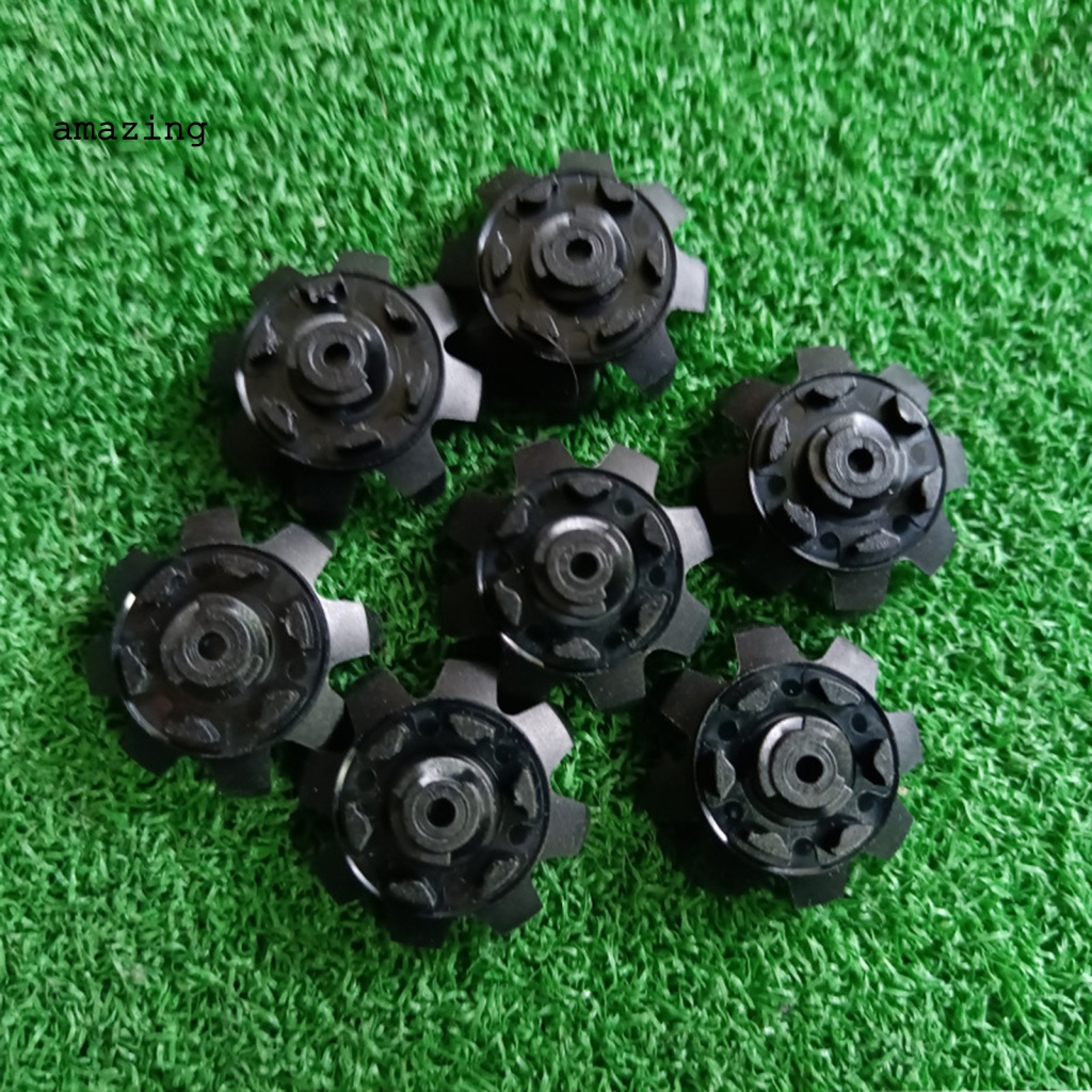 Bộ 7 Phụ Kiện Gắn Giày Đánh Golf Chuyên Nghiệp Mềm Mại Chống Mòn