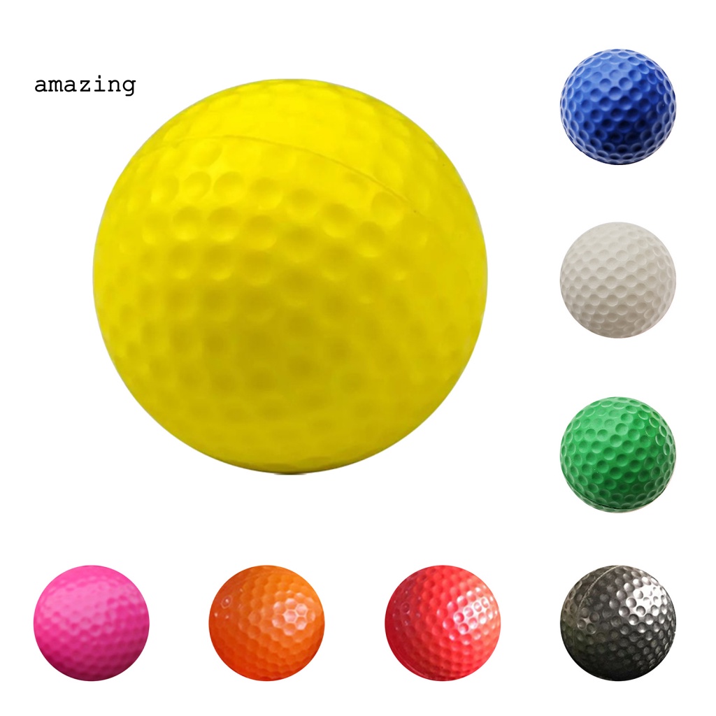 Bộ 2 Quả Bóng Golf Mềm Mại Thân Thiện Với Môi Trường Chống Va Chạm