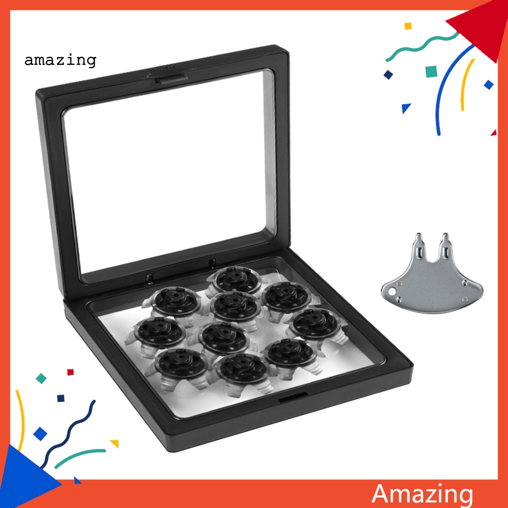 Set 10 Đinh Tán Màu Đen Dùng Cho Gậy Đánh Golf Thể Thao Ngoài Trời