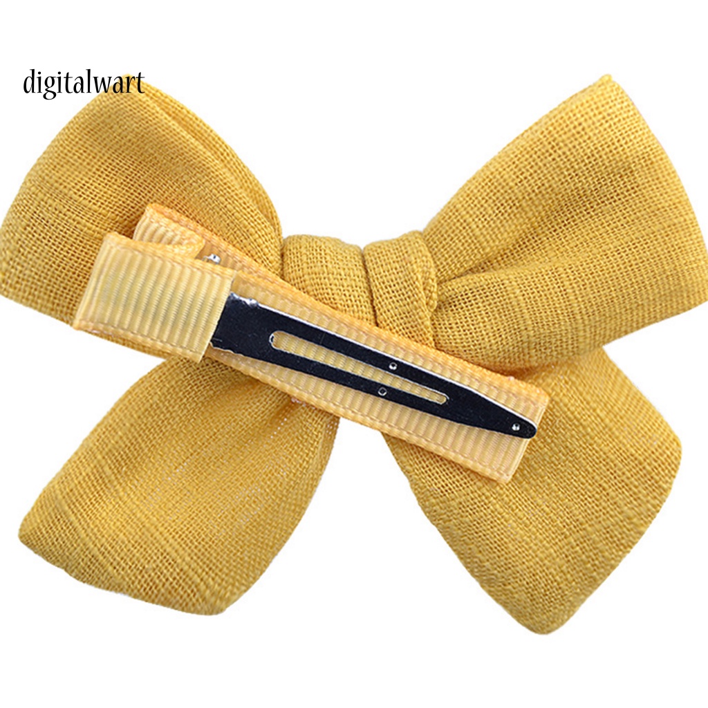 Kỹ Thuật Số| 1 Cặp Kẹp Tóc Hình Nơ Bằng Kim Loại Tinh Tế