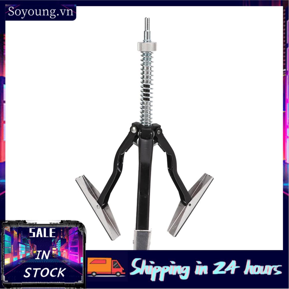 Soyoung Engine Cylinder Deglazer  3 Jaws Knurled Wheel Powerful Arm Engine Cylinder Hone Tool  for Car