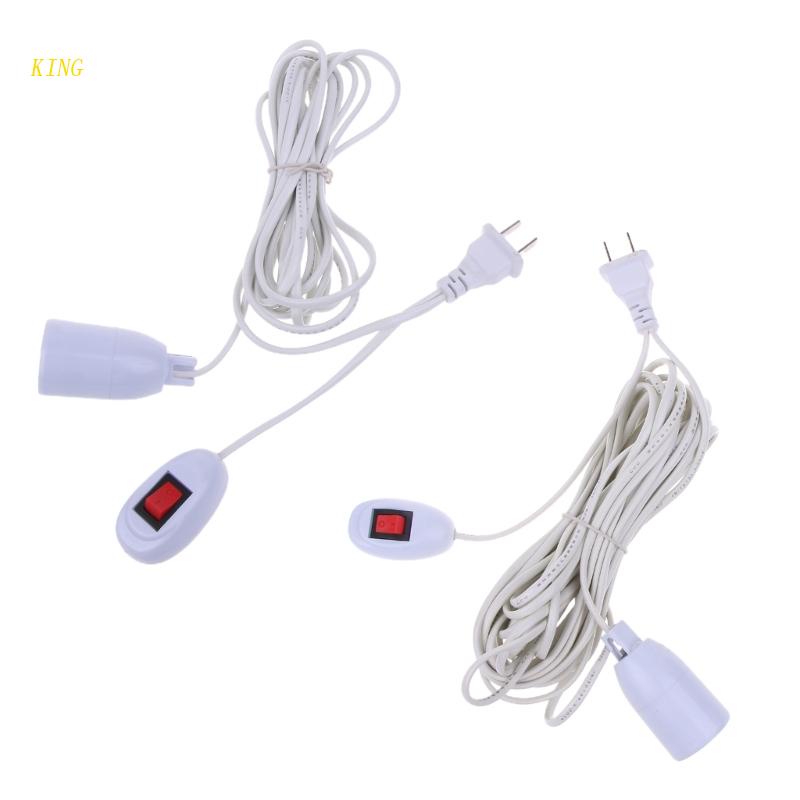 Dây Đèn Led E27 Có Công Tắc Dùng Trang Trí DIY