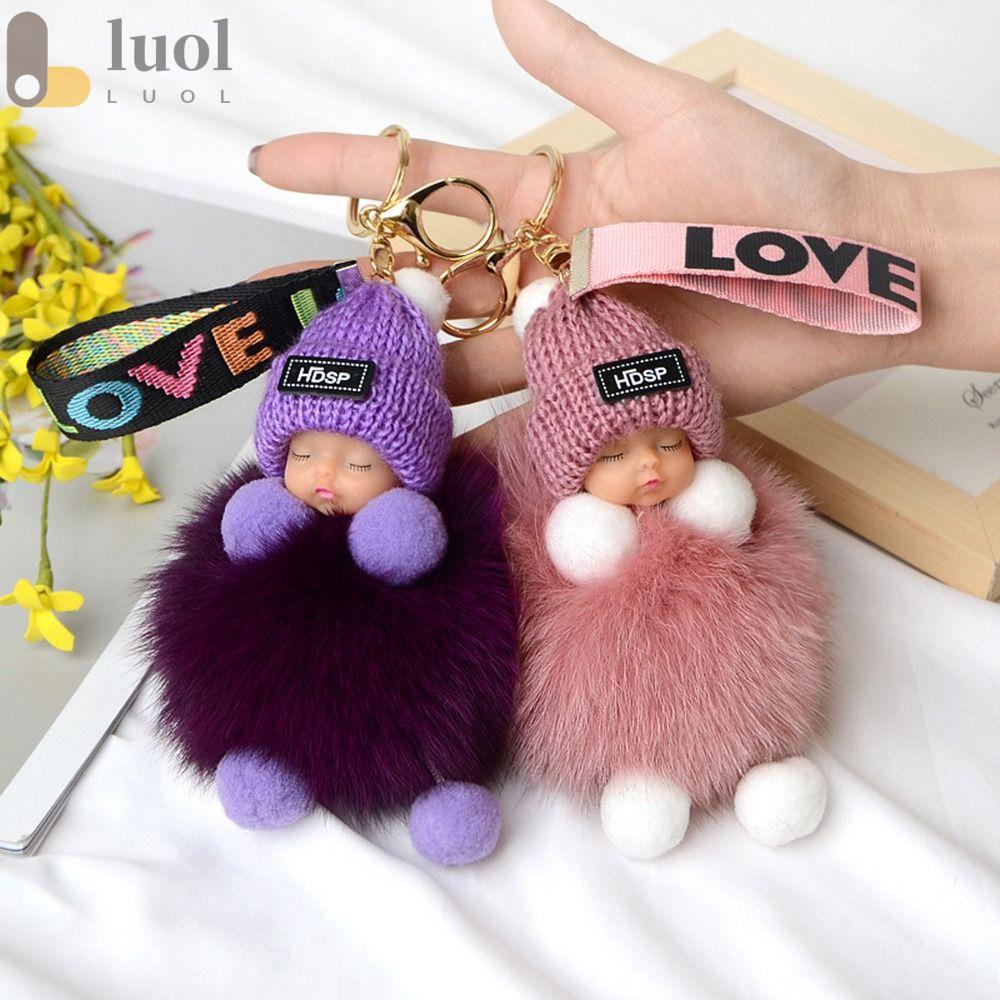Móc Khóa Hình Thú Nhồi Bông Thời Trang