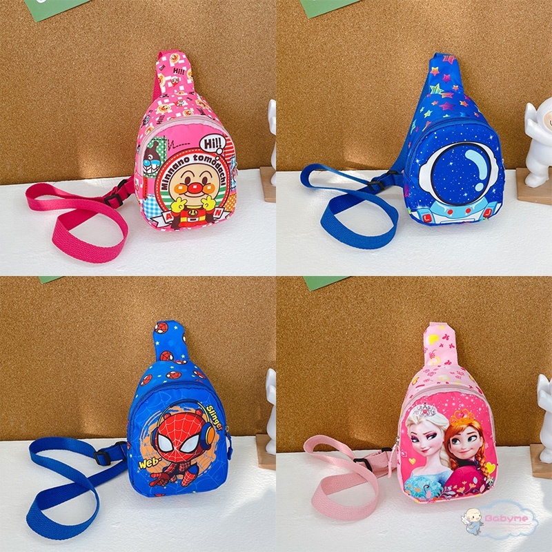 Túi Đeo Chéo Ngực Trọng Lượng Nhẹ In Họa Tiết Hoạt Hình Thời Trang Cho Bé Gái