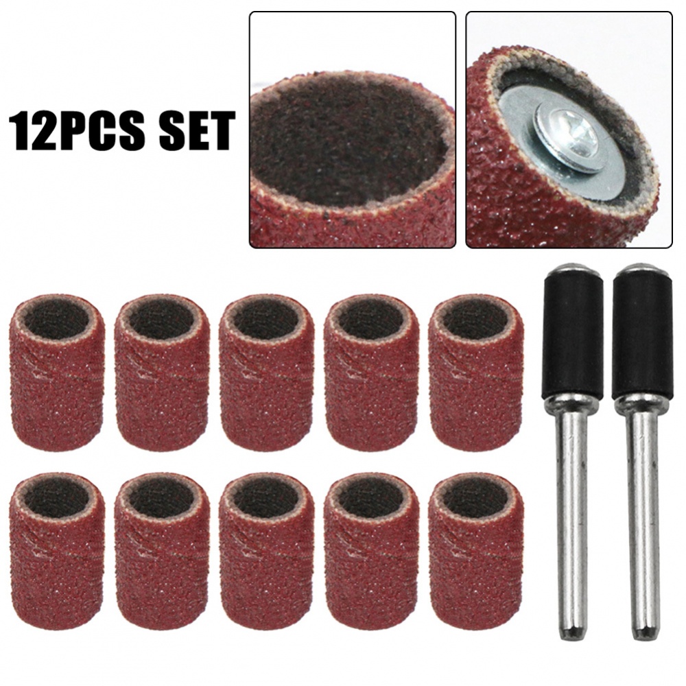 Bộ Dụng Cụ Mài Đánh Bóng Kèm 12 Đầu Mài Chuyên Dụng